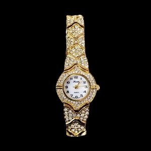 LUCIDA Woman's Fancy Watch Rhinestone Iced Watch